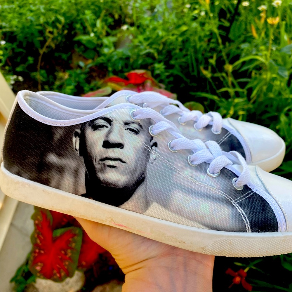 Unique Vin Diesel Fast and Furious Character Sneakers